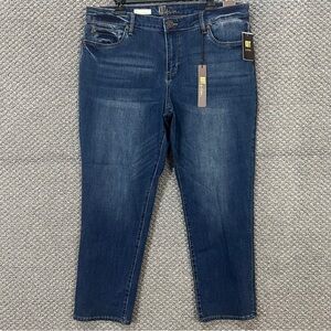 Kut from the Kloth Blue Katy Ankle straight Leg Jeans